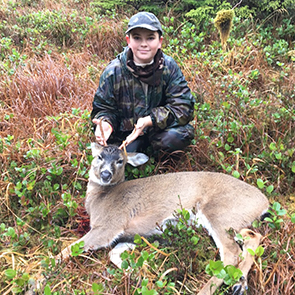 John in alaska - deer hunting