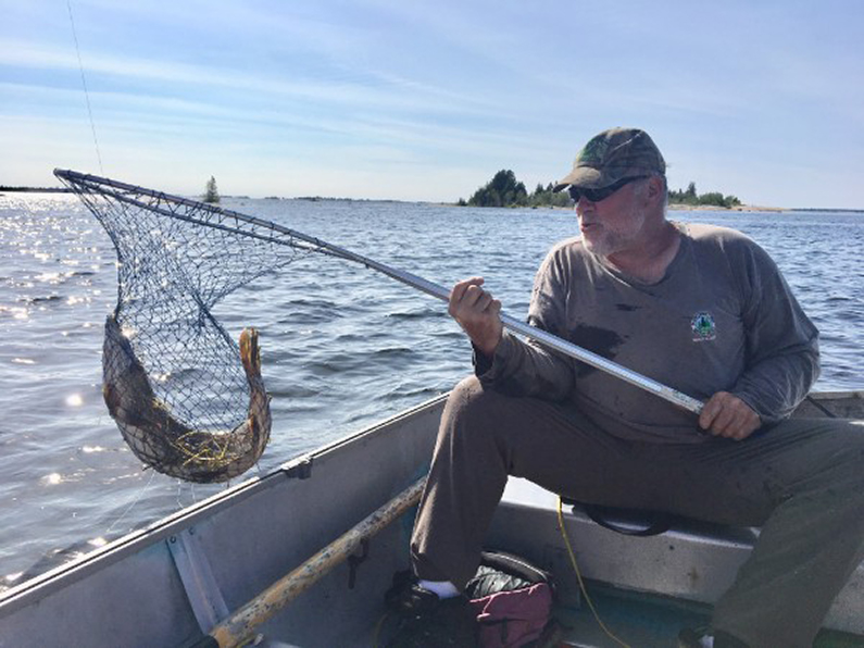 Mark fishing off Baruca