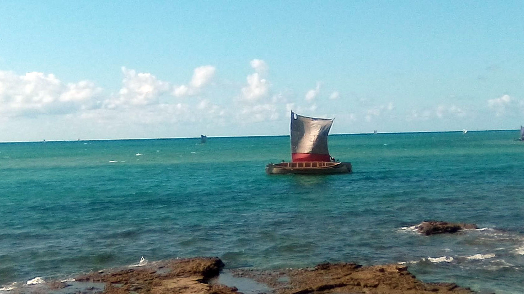 fishing boat on ocean